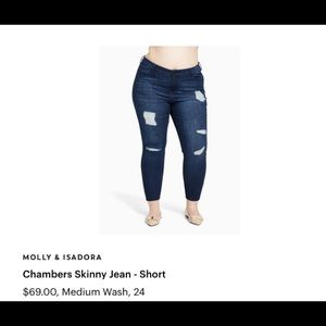 Molly & Isadora Chambers Skinny Jeans